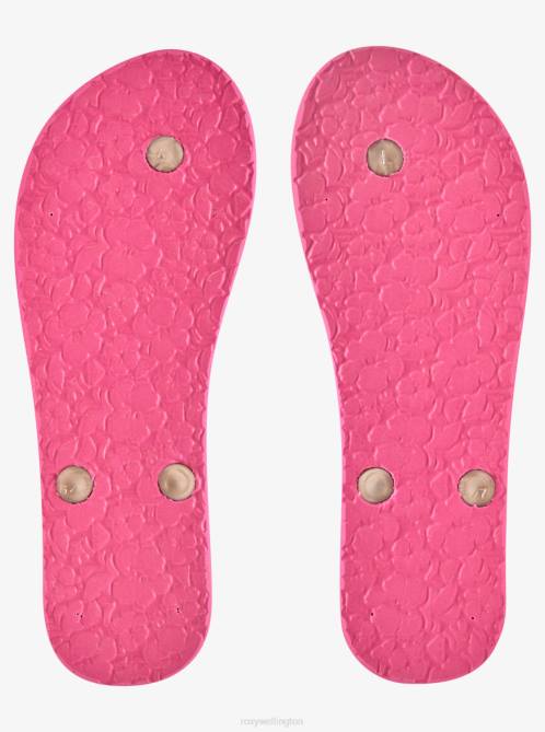 X4FH1274 super pink Tahiti Flip-Flops Women Roxy | Flip Flops