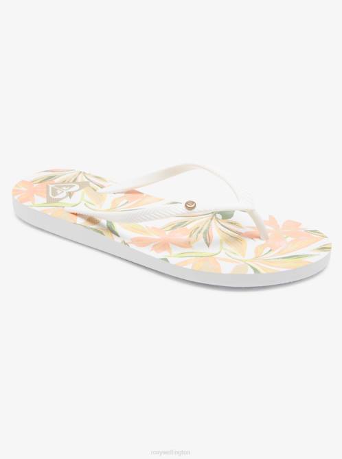 X4FH1288 lt peach Bermuda Sandals Women Roxy | Flip Flops