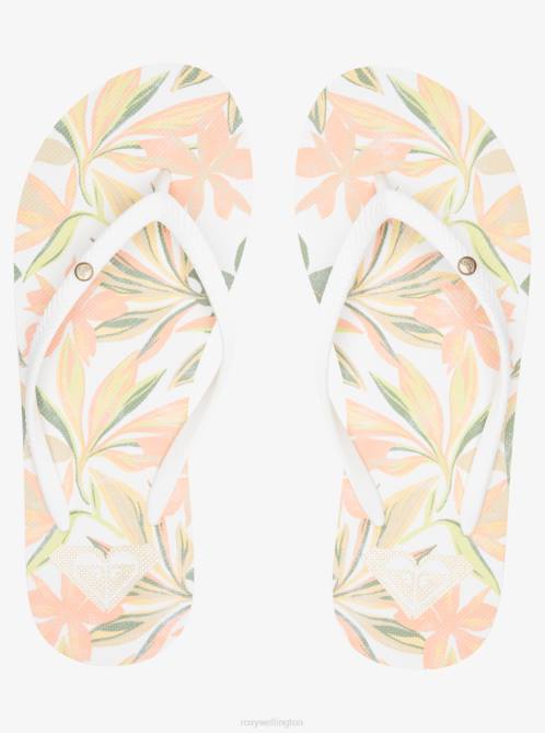 X4FH1288 lt peach Bermuda Sandals Women Roxy | Flip Flops