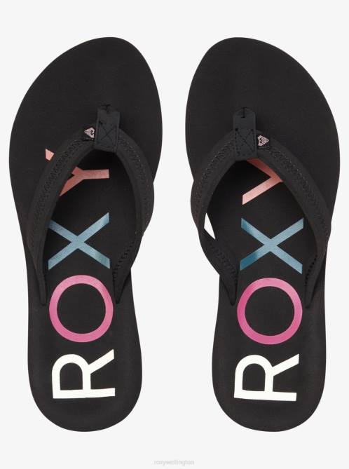 X4FH1298 black Vista Flip-Flops Women Roxy | Flip Flops