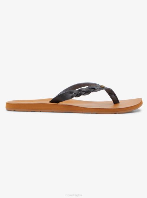 X4FH1299 black Liza Flip-Flops Women Roxy | Flip Flops
