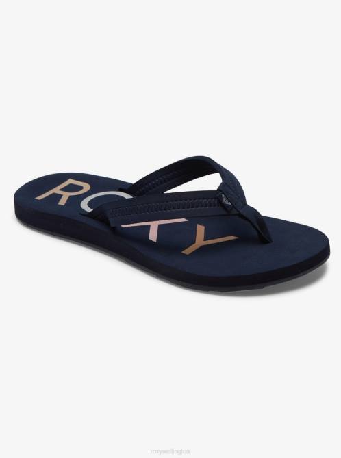 X4FH1306 navy Vista Flip-Flops Women Roxy | Flip Flops