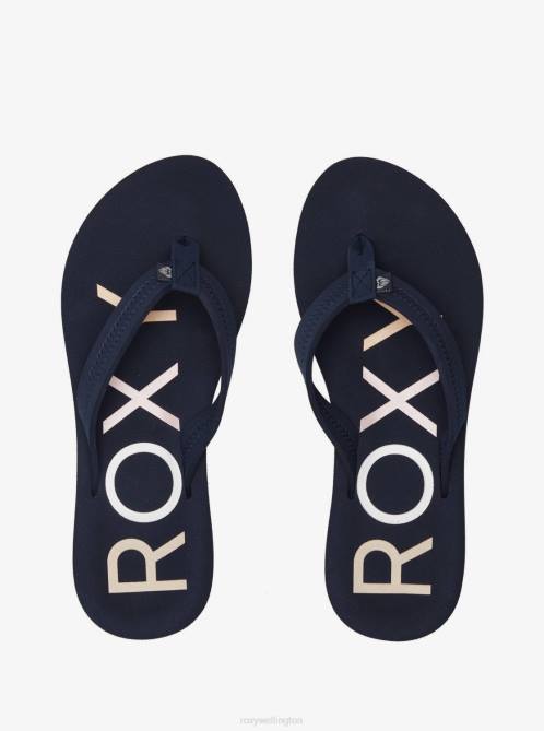X4FH1306 navy Vista Flip-Flops Women Roxy | Flip Flops