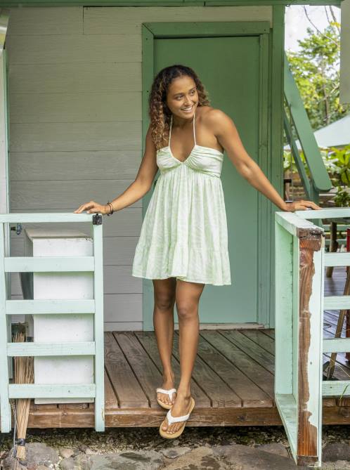 X4FH1309 natural Porto Flip-Flops Women Roxy | Flip Flops