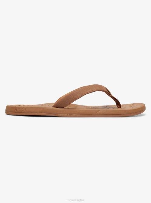 X4FH1311 tan Vickie Flip-Flops Women Roxy | Flip Flops
