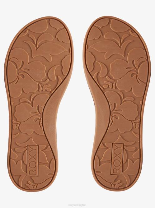 X4FH1311 tan Vickie Flip-Flops Women Roxy | Flip Flops