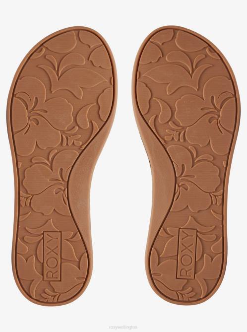X4FH1311 tan Vickie Flip-Flops Women Roxy | Flip Flops