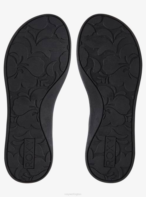 X4FH1313 black Vickie Flip-Flops Women Roxy | Flip Flops