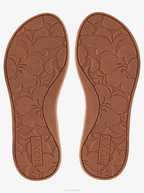 X4FH1317 white Vickie Flip-Flops Women Roxy | Flip Flops