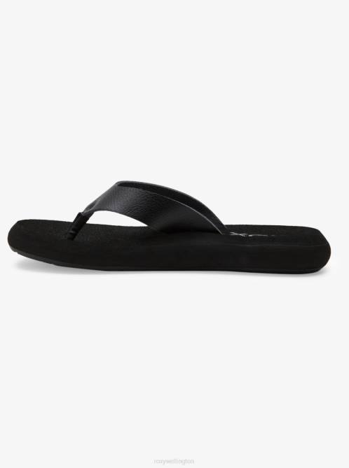 X4FH1328 black Indee Flip-Flops Women Roxy | Flip Flops