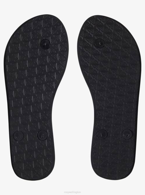 X4FH1337 black 3 Antilles Sandals Women Roxy | Flip Flops