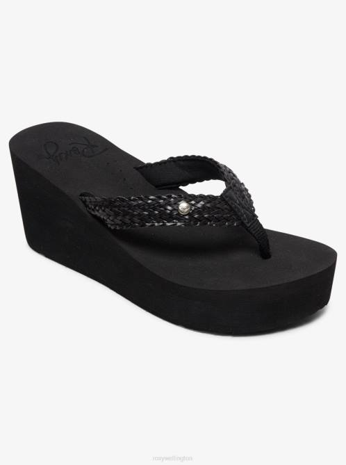 X4FH1360 black Mellie Iii Flip-Flops Women Roxy | Flip Flops