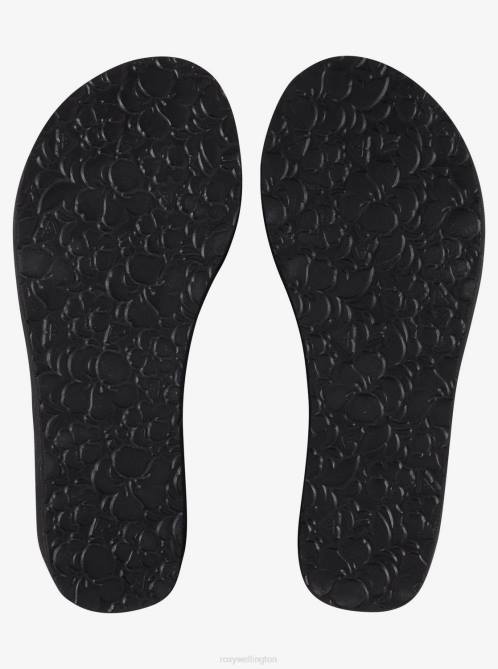 X4FH1360 black Mellie Iii Flip-Flops Women Roxy | Flip Flops