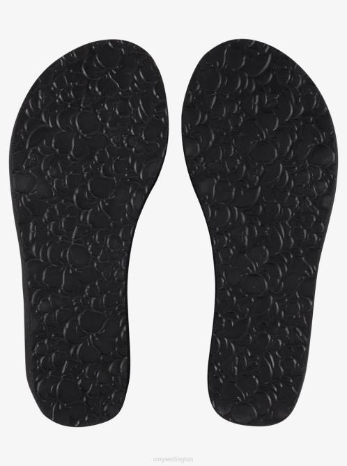X4FH1360 black Mellie Iii Flip-Flops Women Roxy | Flip Flops
