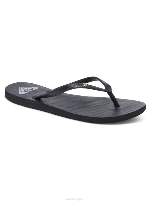 X4FH1368 black 3 Bermuda Sandals Women Roxy | Flip Flops