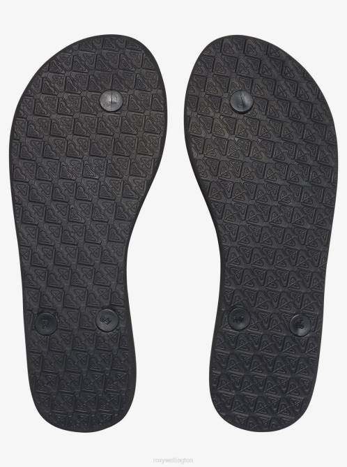 X4FH1368 black 3 Bermuda Sandals Women Roxy | Flip Flops