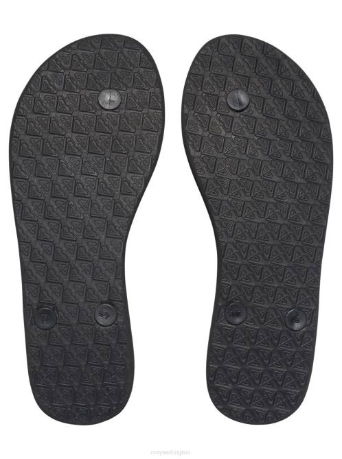 X4FH1368 black 3 Bermuda Sandals Women Roxy | Flip Flops