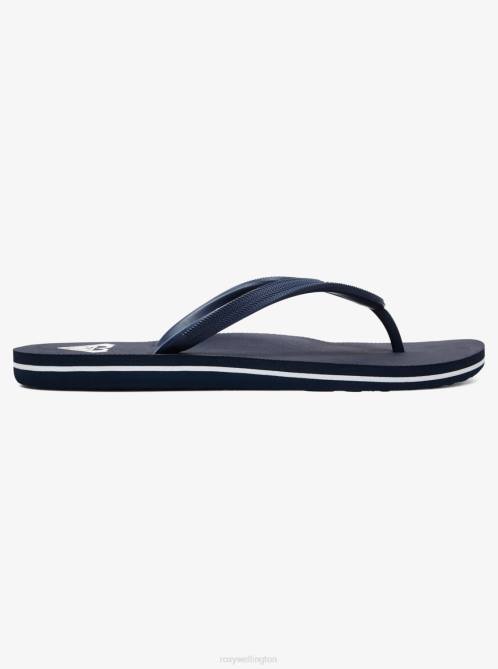 X4FH1389 navy Azul Basic Sandal Women Roxy | Flip Flops