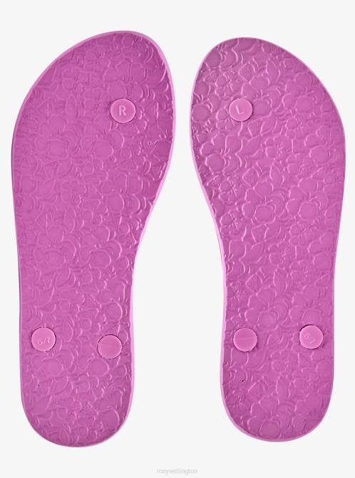 X4FH1436 fuchsia Jettie Sandals Women Roxy | Flip Flops