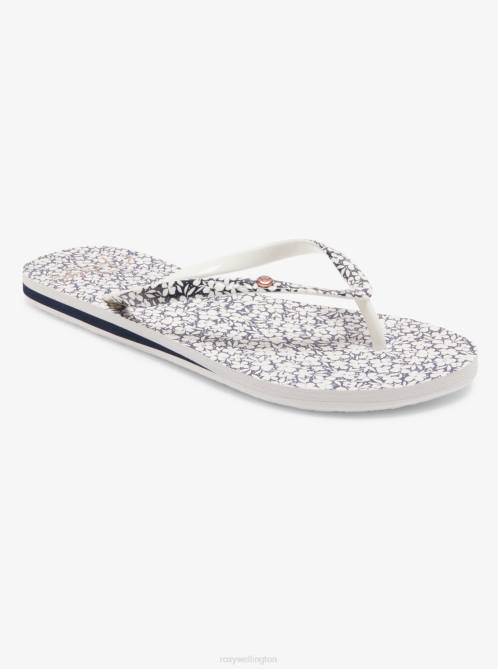 X4FH1440 navy/white Portofino Flip-Flops Women Roxy | Flip Flops