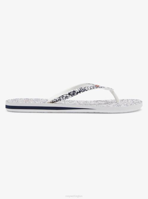 X4FH1440 navy/white Portofino Flip-Flops Women Roxy | Flip Flops