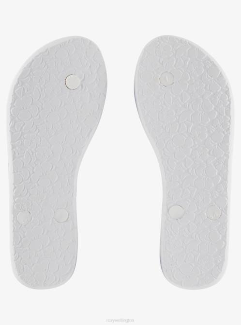 X4FH1440 navy/white Portofino Flip-Flops Women Roxy | Flip Flops