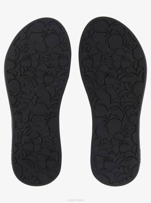 X4FH1441 anthracite/black Clemente Flip-Flops Women Roxy | Flip Flops