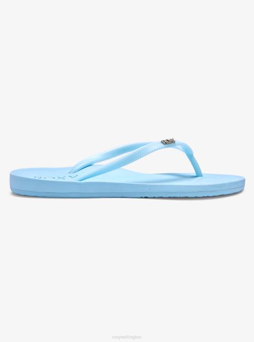 X4FH1444 aqua Jettie Sandals Women Roxy | Flip Flops