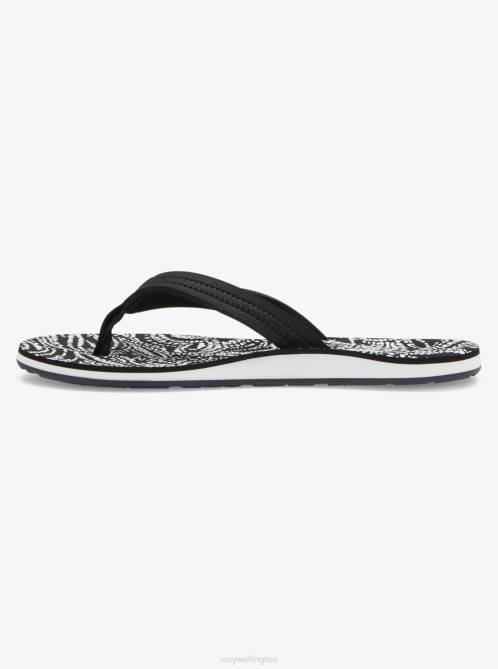 X4FH1446 black/white Vista Loreto Flip-Flops Women Roxy | Flip Flops
