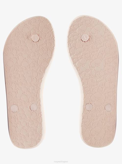 X4FH1448 natural Portofino Flip-Flops Women Roxy | Flip Flops