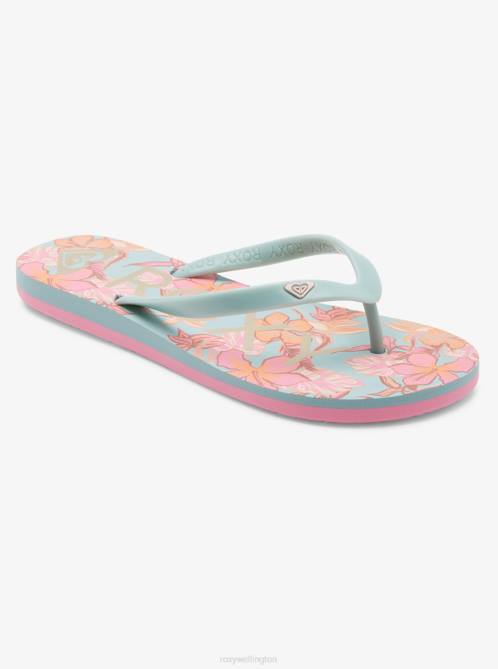 X4FH1458 sage Tahiti Flip-Flops Women Roxy | Flip Flops