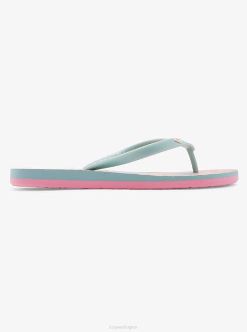 X4FH1458 sage Tahiti Flip-Flops Women Roxy | Flip Flops