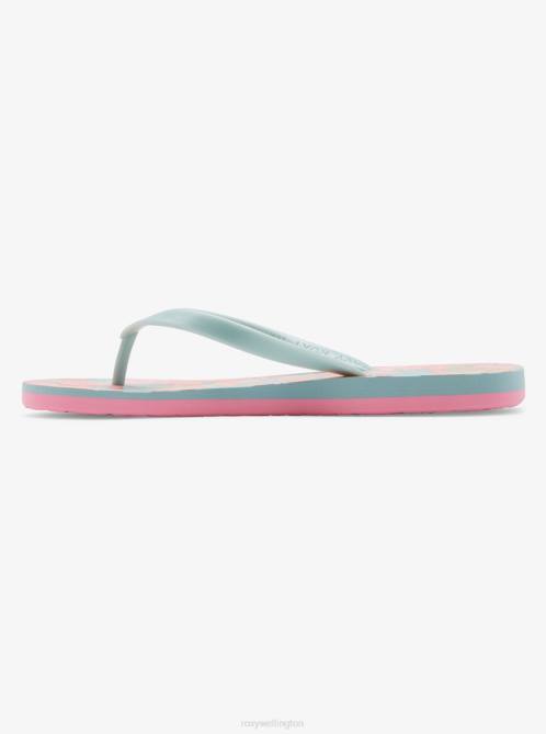 X4FH1458 sage Tahiti Flip-Flops Women Roxy | Flip Flops
