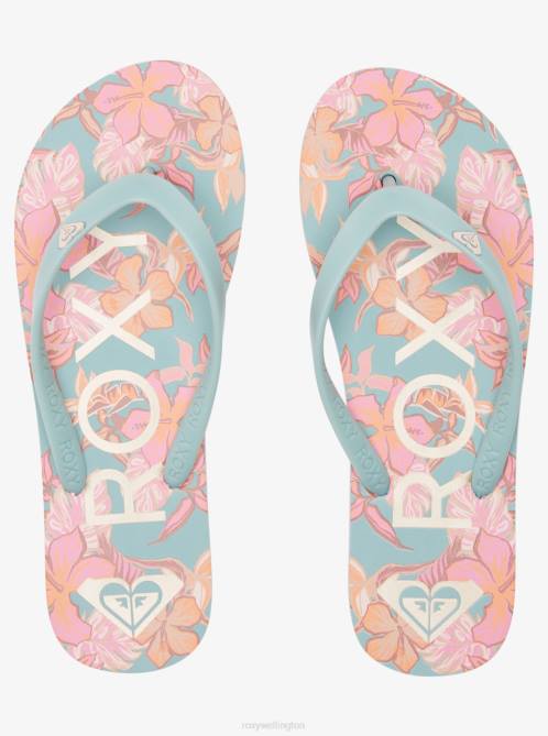 X4FH1458 sage Tahiti Flip-Flops Women Roxy | Flip Flops