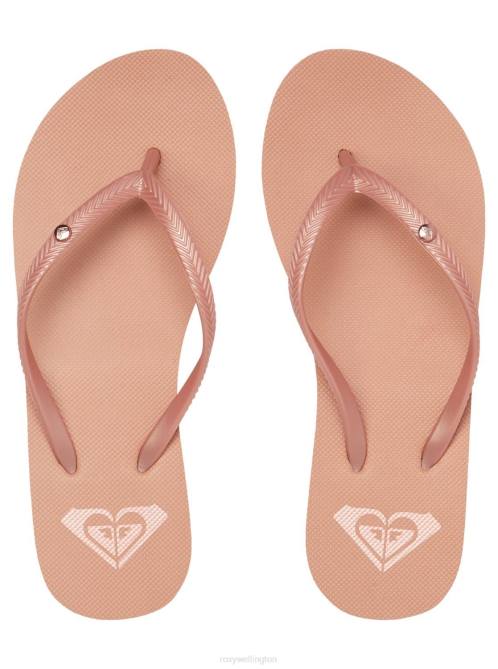 X4FH1460 faded rose Bermuda Sandals Women Roxy | Flip Flops