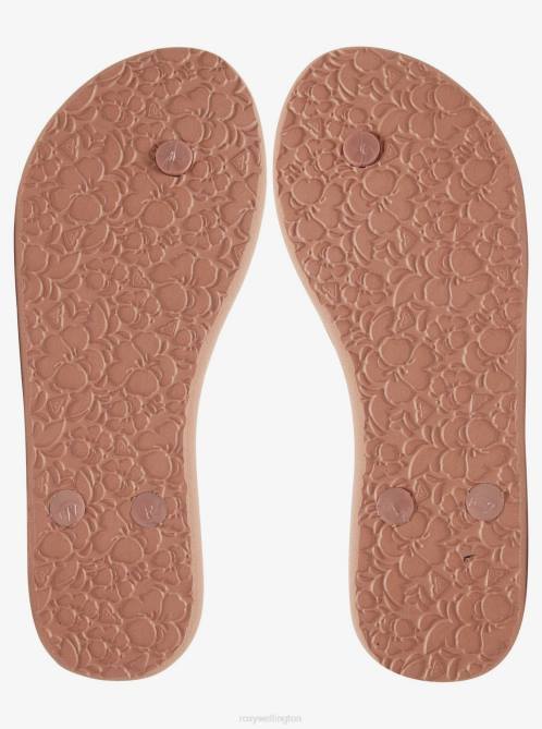 X4FH1460 faded rose Bermuda Sandals Women Roxy | Flip Flops