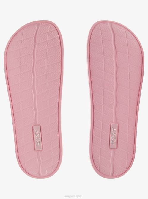 X4FH1217 pink Slippy Jelly Sandals Women Roxy | Sandals