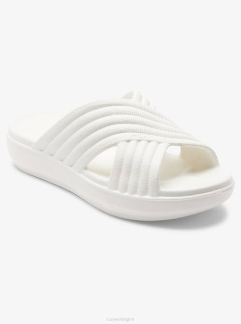 X4FH1231 white Rivie Sandals Women Roxy | Sandals