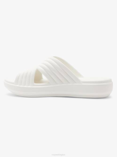 X4FH1231 white Rivie Sandals Women Roxy | Sandals