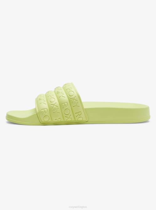 X4FH1240 lime Slippy Water-Friendly Sandals Women Roxy | Sandals