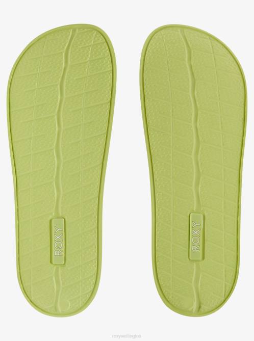 X4FH1240 lime Slippy Water-Friendly Sandals Women Roxy | Sandals