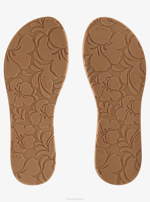 X4FH1242 multi Cage Sandals Women Roxy | Sandals