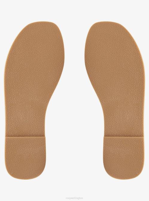 X4FH1351 champagne Edessa Sandals Women Roxy | Sandals
