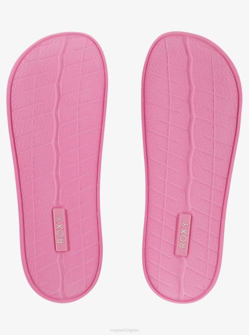 X4FH1383 crazy pink Slippy Water-Friendly Sandals Women Roxy | Sandals