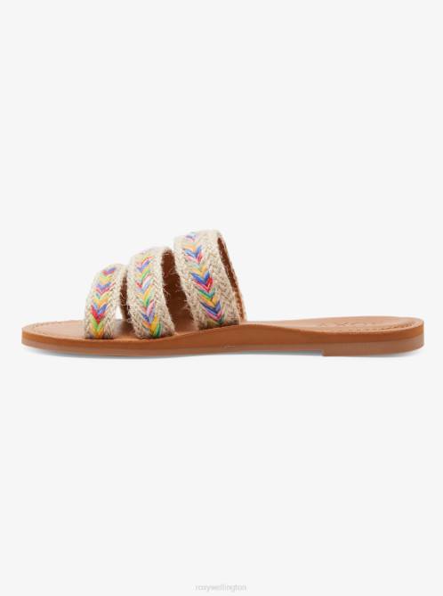 X4FH1411 multi 1 Wyld Rose Sandals Women Roxy | Sandals