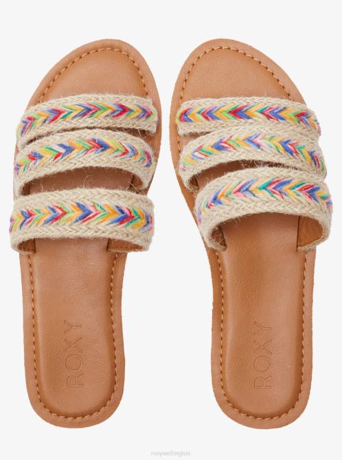 X4FH1411 multi 1 Wyld Rose Sandals Women Roxy | Sandals