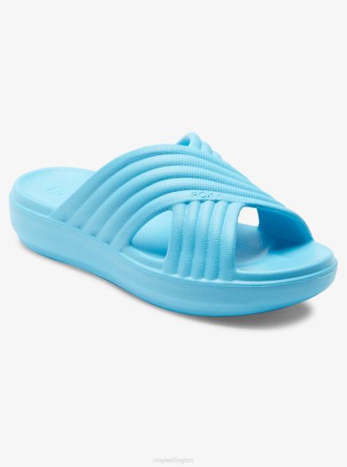 X4FH1428 aqua Rivie Sandals Women Roxy | Sandals