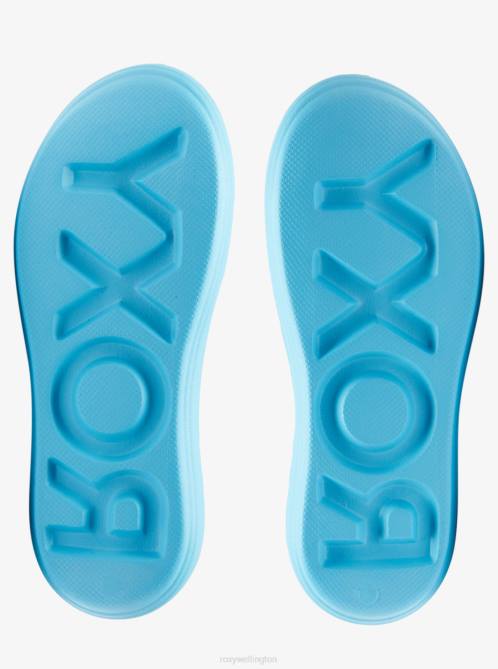 X4FH1428 aqua Rivie Sandals Women Roxy | Sandals