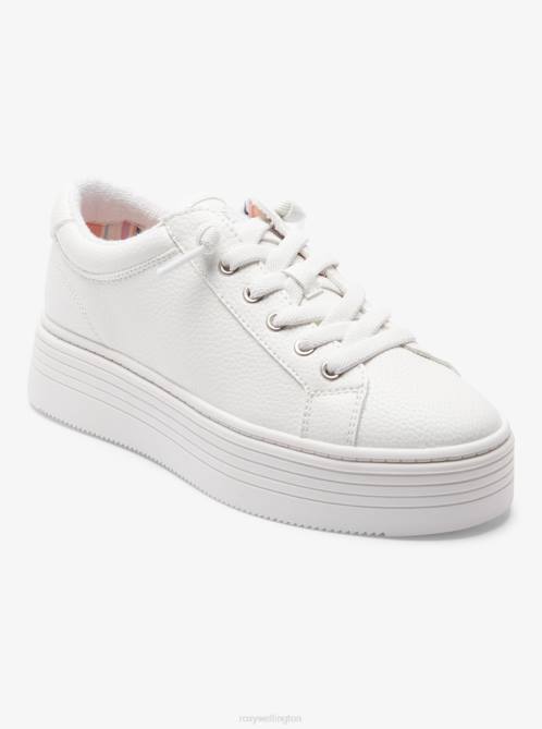 X4FH1203 white Sheilahh 2.0 Shoes Women Roxy | Sneakers