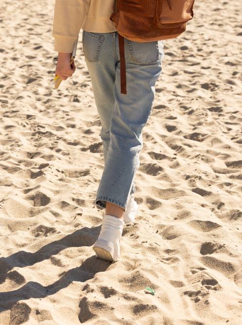 X4FH1204 white Rae Mid-Top Shoes Women Roxy | Sneakers